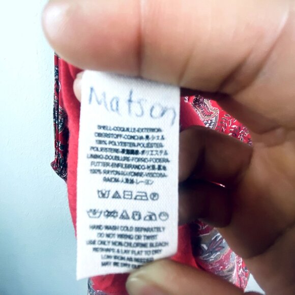 🟣🟣 Free People Womens Size Small Rain Or Sunshine Paisley Printed Mini Dress - Picture 8 of 10